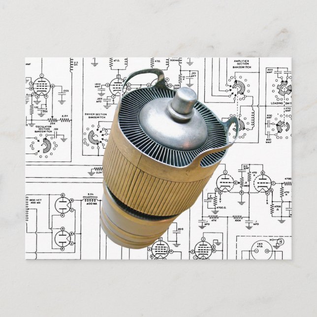 Keramik Postkarte (Vorderseite)