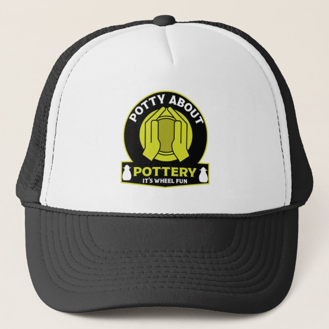 Keramik Potterie Maker Truckerkappe (Vorderseite)