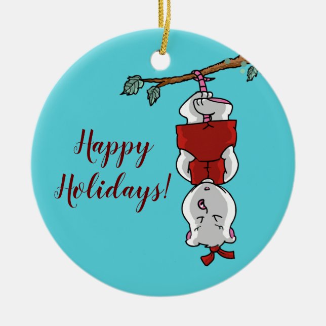 Keramik Pozzum Ornament (Vorne)