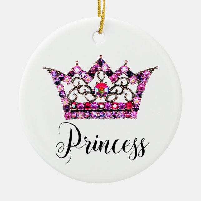 Keramik "Princess" Ornament (Vorne)