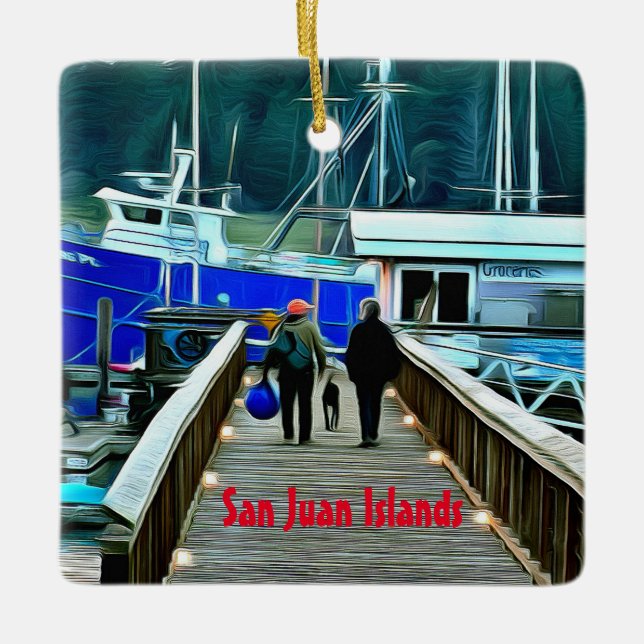 Keramik San Juan Keramikornament (Vorderseite)
