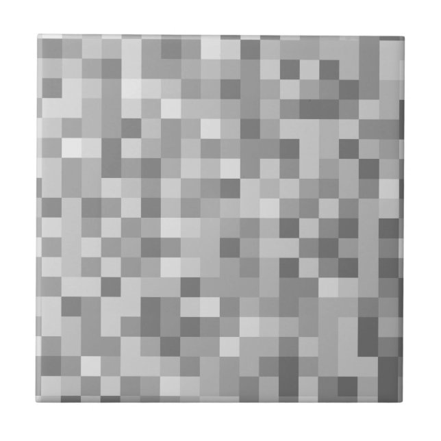 Keramik Square Pattern Tile Fliese (Vorderseite)