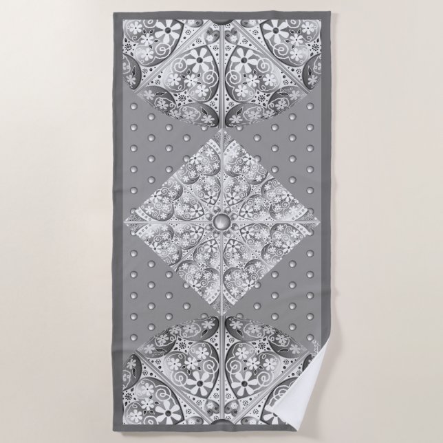 Keramik Strandtuch (Vorderseite)