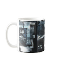Keramik-Tasse mit zeitgenössische Kunst-Dekor: