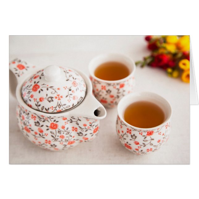 Keramik Tea Set (Vorderseite (Horizontal))