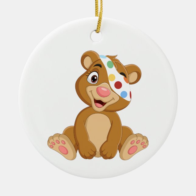 Keramik Tesco Pudsey Ornament (Vorne)