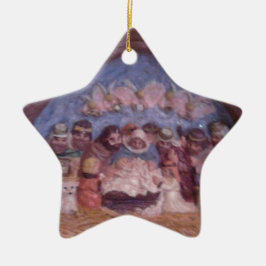 Keramik "THE CHRISTMAS STABLE" Ornament