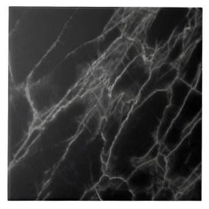 Keramik-Tile aus schwarzem Marmor Fliese