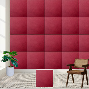 Keramik Tile aus tiefrotem Samt Fliese