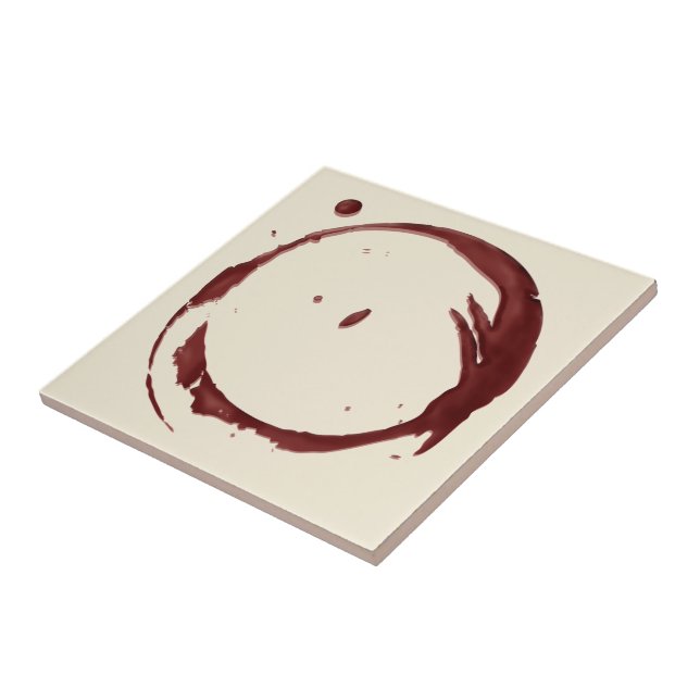 Keramik Tile aus Weinglas (klein) Fliese (Seite)