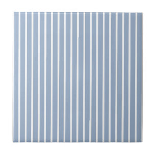 Keramik Tile Blue Strip Fliese