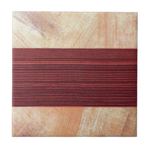 Keramik Tile Burnt Orange Muster Fliese