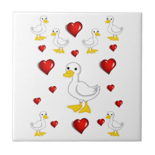 Keramik Tile Duck Fliese