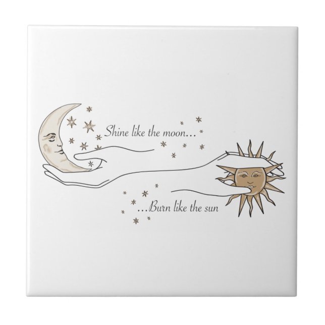 Keramik Tile Fliese (Vorderseite)