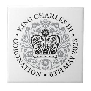 Keramik Tile for 2023 Coronation - Black Fliese