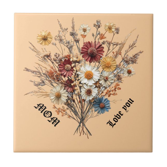 Keramik Tile für die Mama Fliese (Vorderseite)