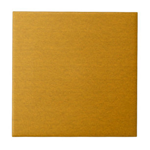 Keramik Tile - Gelbbraun Schlicht Fliese