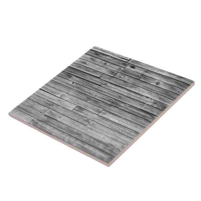 Keramik Tile - Gewittertes Stallholz Fliese (Seite)