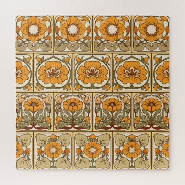 Keramik Tile: Jugendstil. (Vertikal)