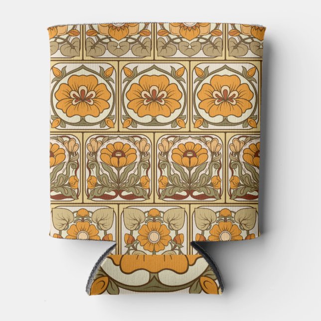 Keramik Tile: Jugendstil. Dosenkühler (Vorderseite)