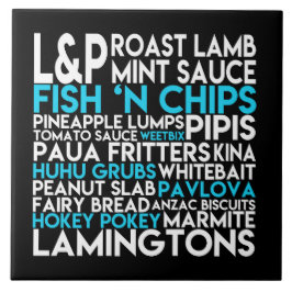 Keramik Tile Kiwiana Wine Art Fliese