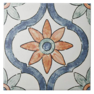 Keramik Tile - Modernes Blumendesign Fliese