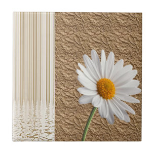 Keramik Tile Rustikale Beige Blume Blumenkohl Fliese