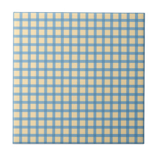 Keramik Tile, Small- FENSTER-BLAU Fliese