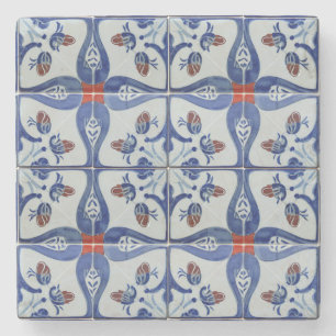 Keramik Tile Style Muster Steinuntersetzer