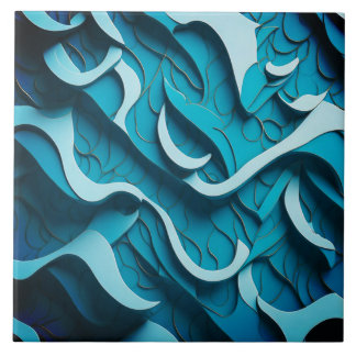 Keramik Tile " Türkische Waves II. Fliese