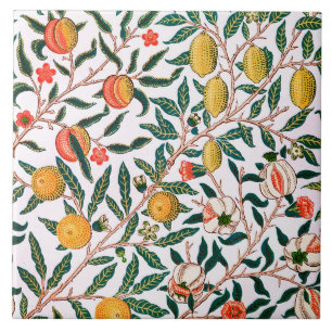 KERAMIK TILE ; WILLIAM MORRIS : POMEGRANATE FLIESE