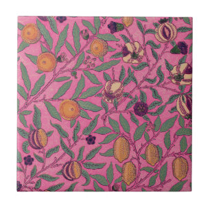 KERAMIK TILE ; WILLIAM MORRIS : POMEGRANATE FLIESE