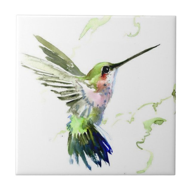 Keramik Tiles - Humming Bird Fliese (Vorderseite)