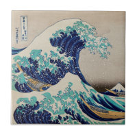 KERAMIK TITEL : HOKUSAI : DIE WAVE