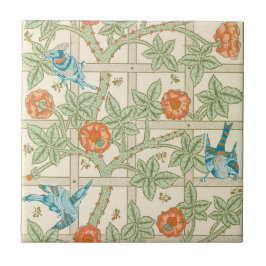 KERAMIK TITEL : WILLIAM MORRIS : TRELLIS FLIESE