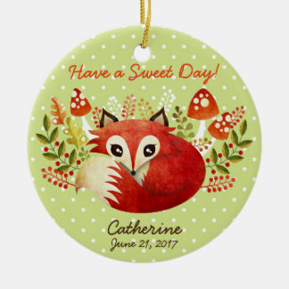 Keramik-Verzierungs-Anhänger Fox Keramikornament