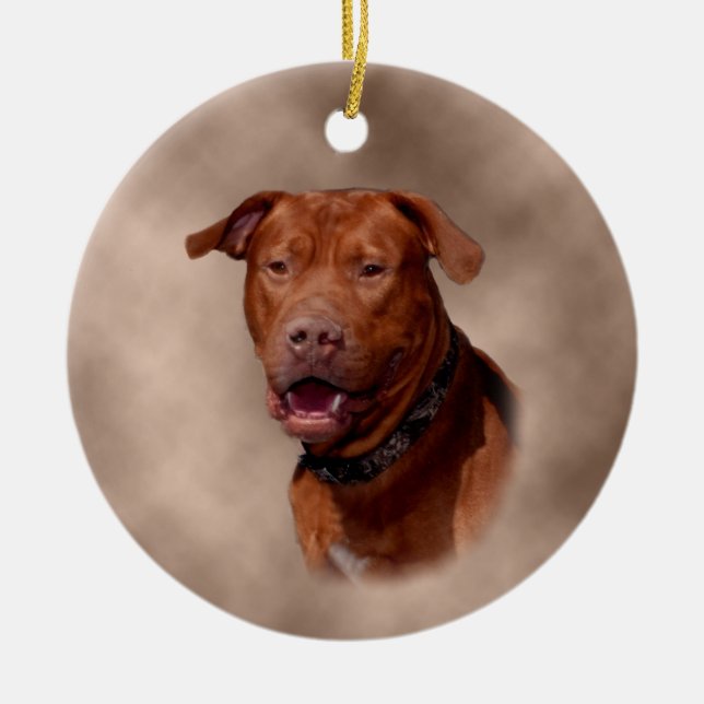 Keramik-Weihnachtsbaum-Verzierung Keramik Ornament (Vorne)