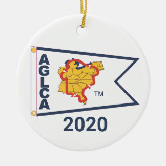 Keramik White Burgee (2020) Ornament