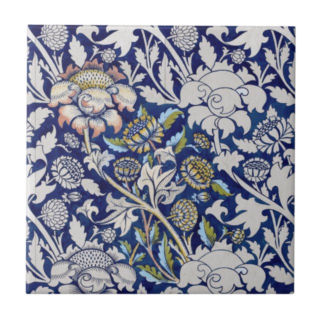 KERAMIK : WILLIAM MORRIS : WATERCOLOR 1883 FLIESE (Vorderseite)