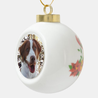 Keramikballornament Keramik Kugel-Ornament