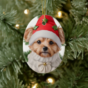 Keramiken Ornamente Der beste Hund Personalisiert