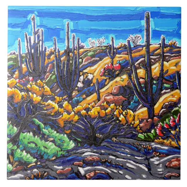 Keramikfliese (Vorderseite)