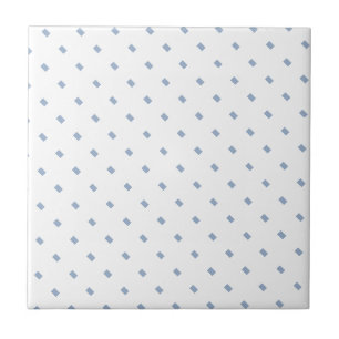 Keramikfliese Blau gestreift quadratisch