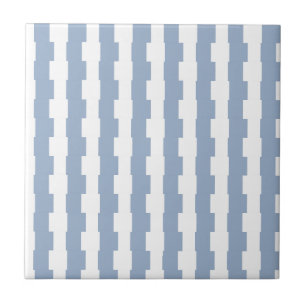 Keramikfliese Blaue Streifen