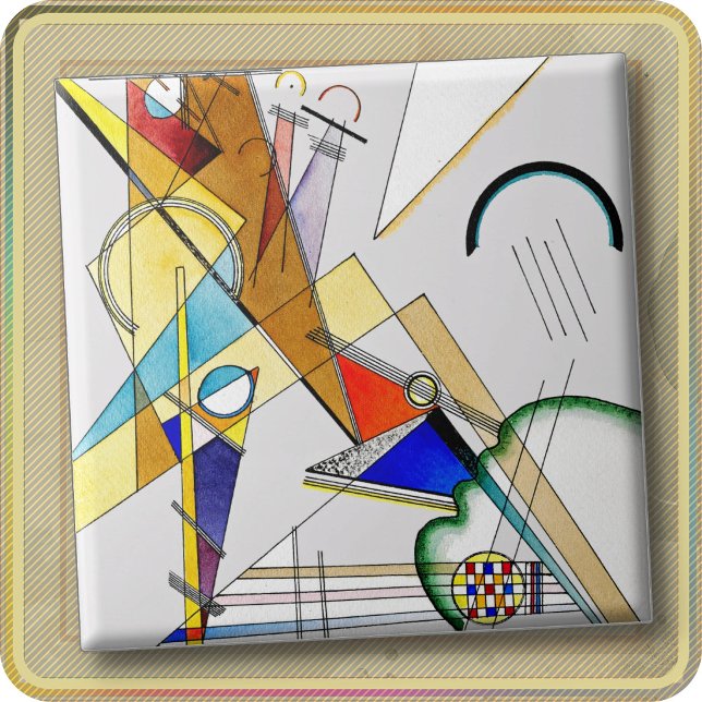 KERAMIKFLIESE - "Gewebe" - Wassily Kandinsky (Von Creator hochgeladen)