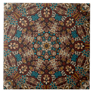 Keramikfliese mit geometrischem Design