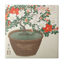 KERAMIKFLIESE: OHARA KOSON: AZALEAS