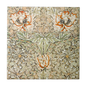 KERAMIKFLIESE: WILLIAM MORRIS : HONEYSUCKLE FLIESE