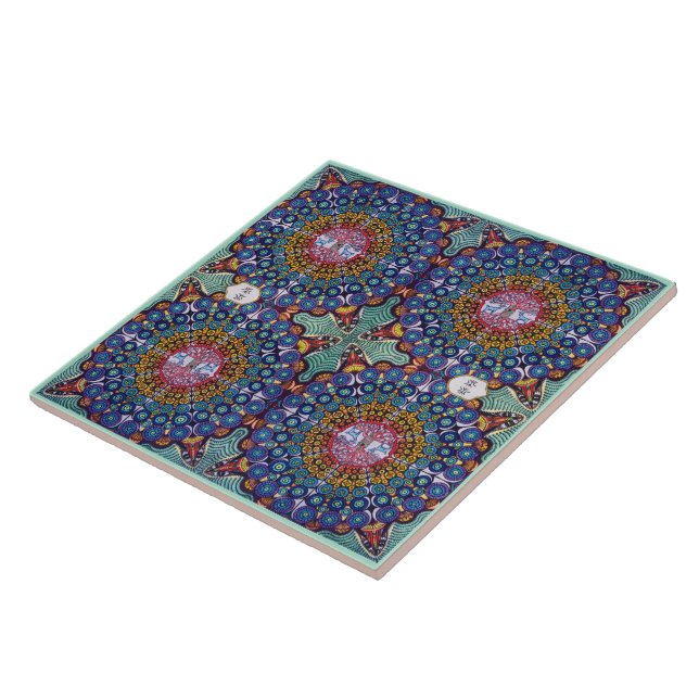 Keramikfliese x4 "Das bewusste Auge" (Seite)