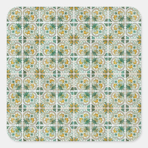 Keramikfliesen Quadratischer Aufkleber
